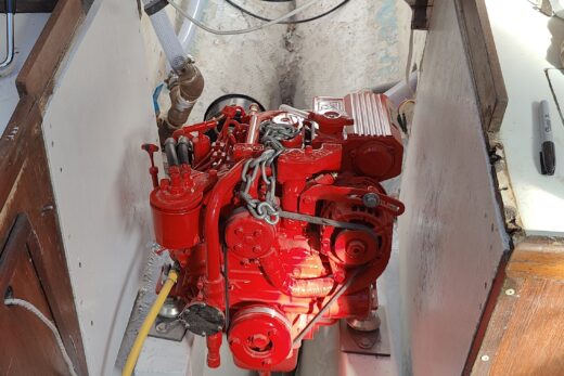 An installed engine